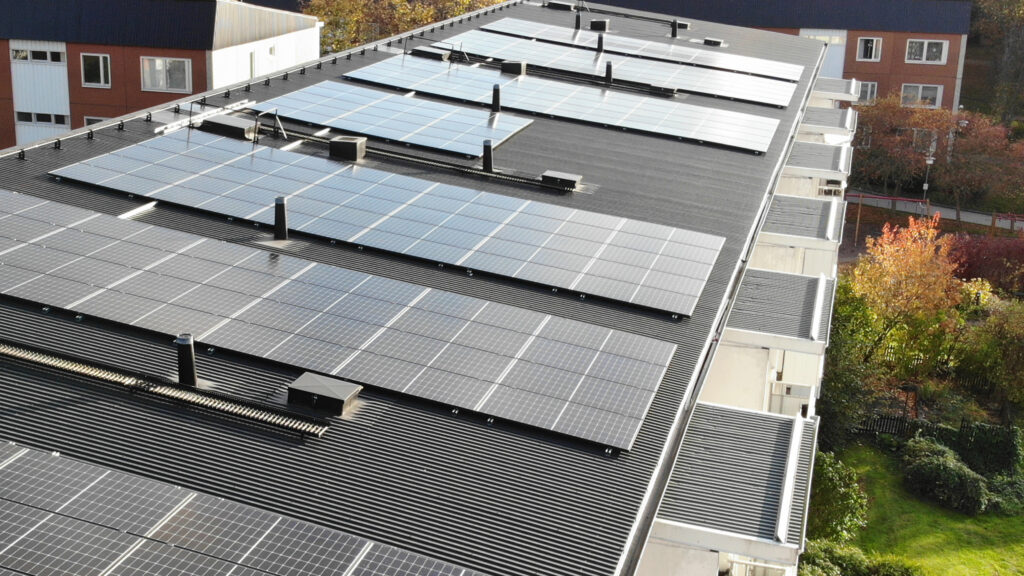 Solceller på bostadsrättsförening