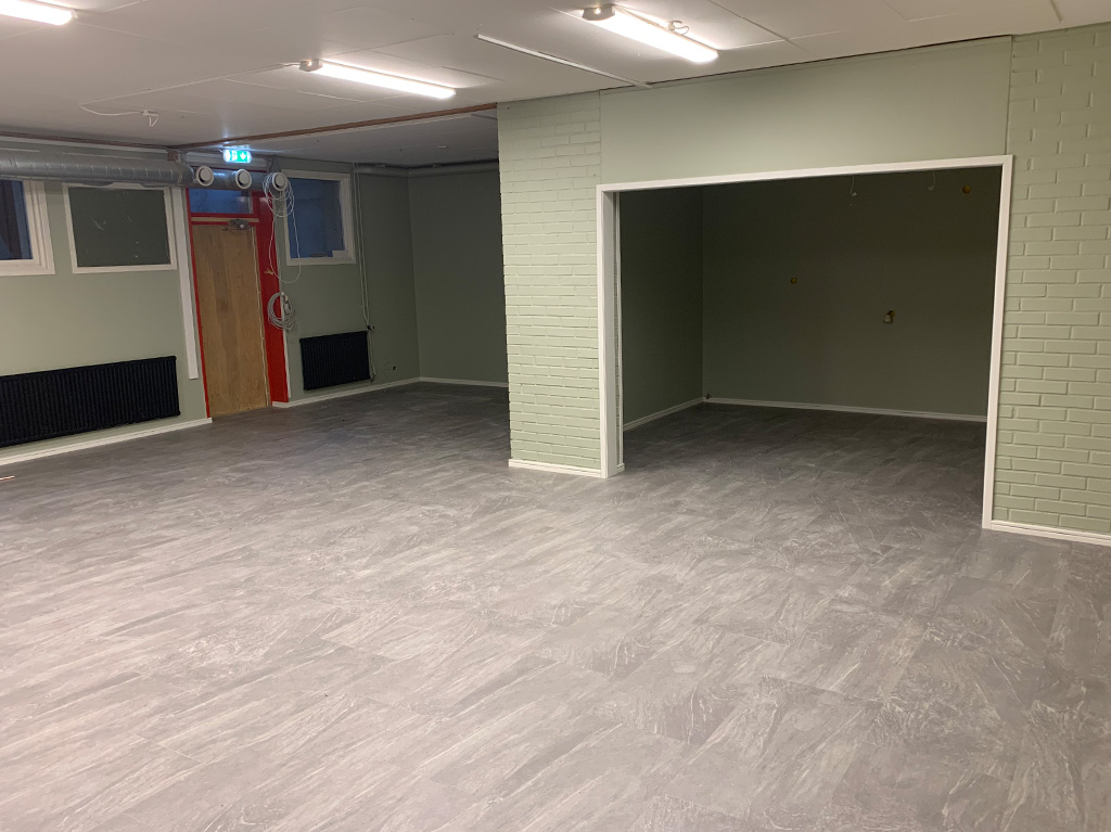 Renovering efterbild Ädelfors Folkhögskola