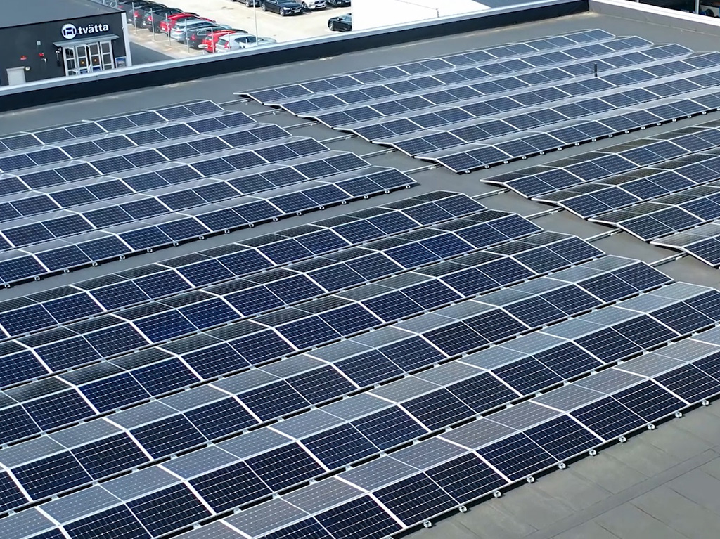 Solceller på företag