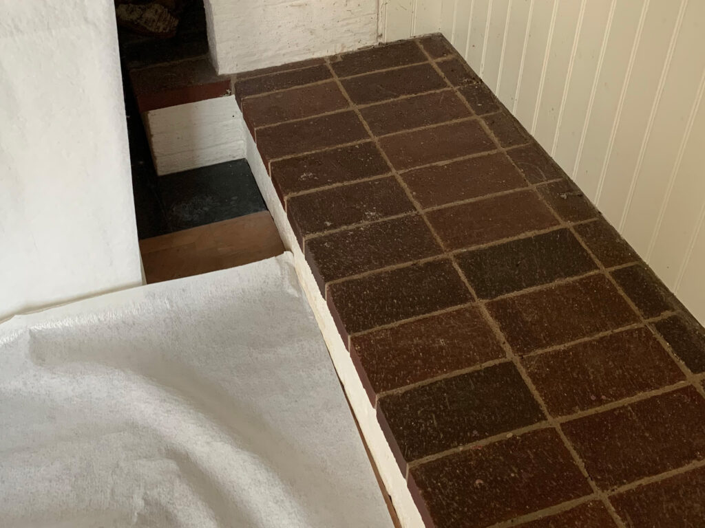 Bänk-renovering - före