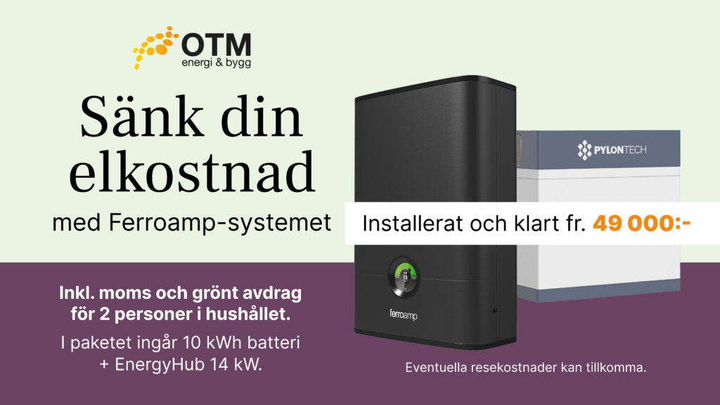 Batteri erbjudande Ferroamp OTM
