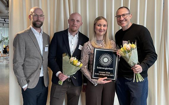 Vinnare av Solenergipriset 2026