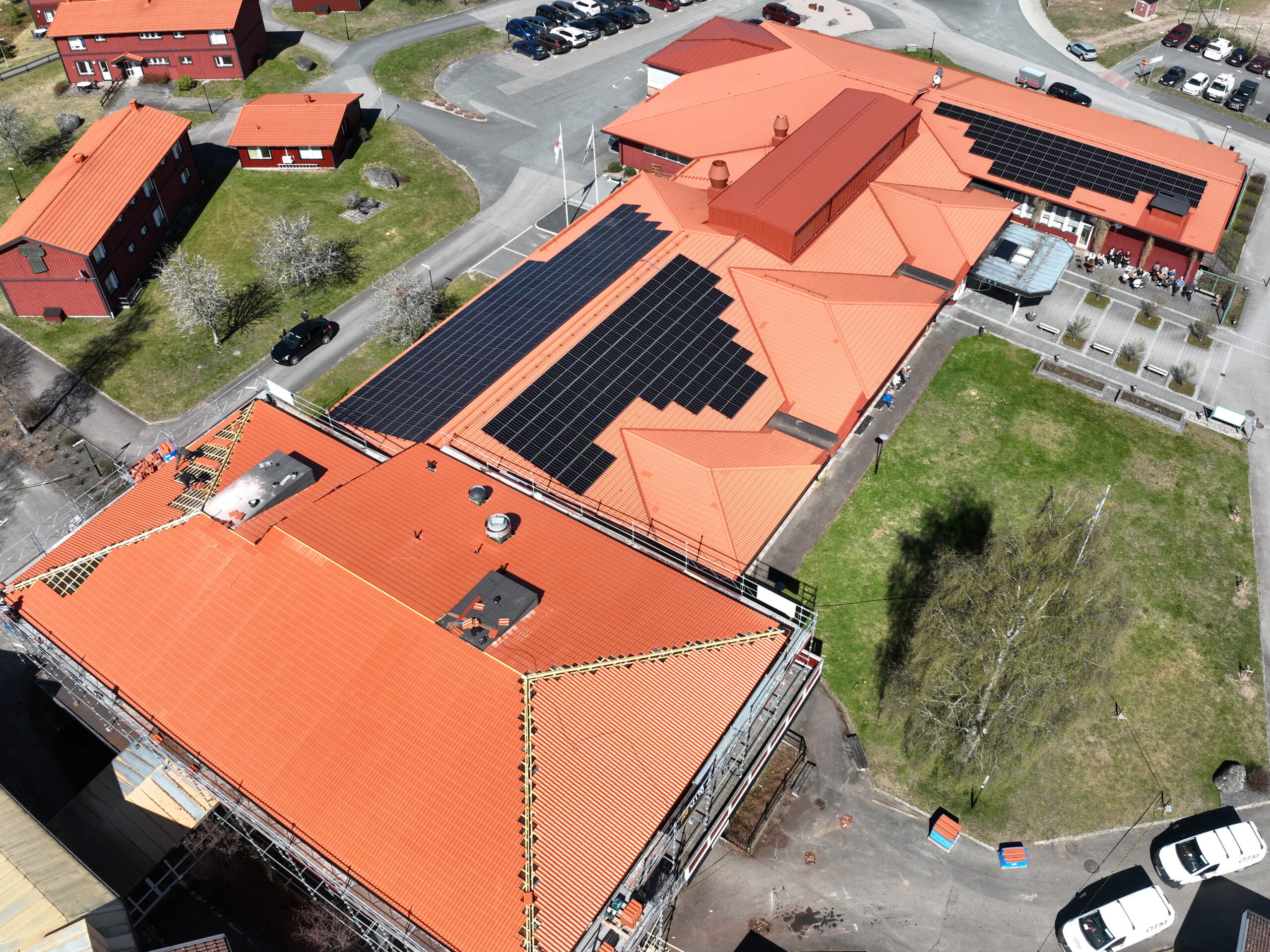 Takbyte Ädelfors Folkhögskola
